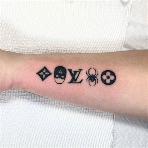 louis vuitton tattoo armrest|Louis Vuitton logo.